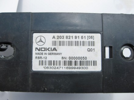 
Датчик аварийного вызоваA2038219151 Применяется:Mercedes Benz SL-Class (r129) 1. . фото 4