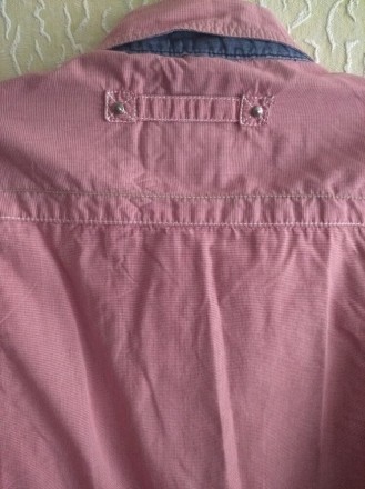 Качественная комбинированная мужская рубашка, Twinlife, р.ХЛ.
ПОГ 61 см.
Длина. . фото 8