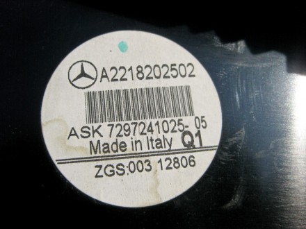 
Аудио динамик задней полкиA2218202502 Применяется:Mercedes Benz CL-class (c216). . фото 4