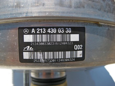 
Вакуумный усилитель тормозовA2134301030A2134300330 Применяется:Mercedes Benz E-. . фото 4