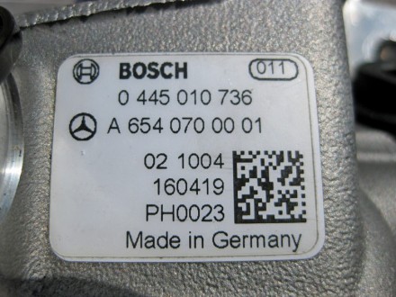 
ТНВД для двигателя OM654 R4 2.0 DieselA6540700001 Применяется:Mercedes Benz E-c. . фото 4