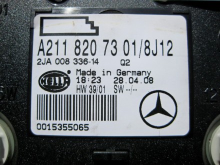 
Плафон потолочный заднийA2118207301 8J12Цвет "кремень" Применяется:Mercedes Ben. . фото 4
