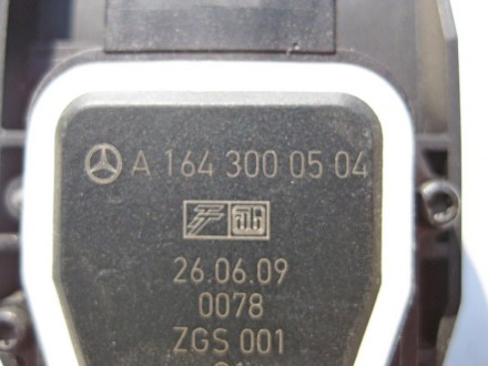 
Педаль газаA1643000504 Применяется:Mercedes Benz ML-class (w164) 2005–2011Merce. . фото 4