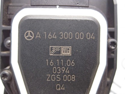 
Педаль газаA1643000004 Применяется:Mercedes Benz ML-class (w164) 2005–2011Merce. . фото 5