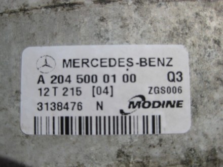 
ИнтеркулерA2045000100 Применяется:Mercedes Benz SLK/SLC (r172) 2011–2016Mercede. . фото 4