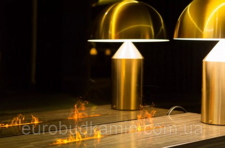 Электрокамин Glamm Fire Gema Magic Brown – это декоративный напольный электричес. . фото 5
