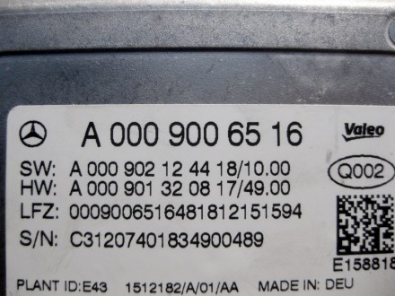 
Блок управления парковочной системыA0009006516 Применяется:Mercedes Benz E-clas. . фото 5
