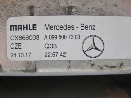 
Радиатор охлаждения двигателяA0995007303 Применяется:Mercedes Benz C-class (w20. . фото 4