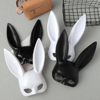 
Маска кролик в стилі Playboy▪️Матеріал: пластик (на резиночці) Колір: чорний ма. . фото 10