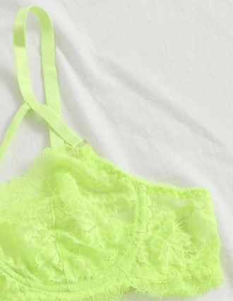 
Сексуальний кружевний комплект жіночої білизни в яскравому неоновому кольорі.Вс. . фото 9