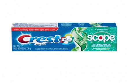 Зубная паста Crest Scope + whitening kills million of bad breath Germs 76 g 
Пол. . фото 2