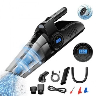 Автомобильный аккумуляторный пылесос с компрессором Car vacuum cleaner 110W. Одесса. фото 1 Автомобильный аккумуляторный пылесос с компрессором Car vacuum cleaner 110W. Одесса. фото 1