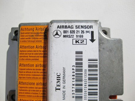 
Блок управления подушек безопасностиA0018202126A0018200026 Применяется:Mercedes. . фото 4