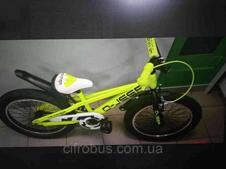 Дитячий велосипед HAMMER D-JEEP, 16 дюймів, широкі колеса, з кошиком, пляшкою, н. . фото 2