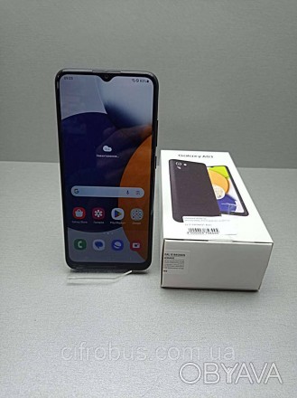 Samsung Galaxy A03 — смартфон початкового рівня, який має великий дисплей і здат. . фото 1