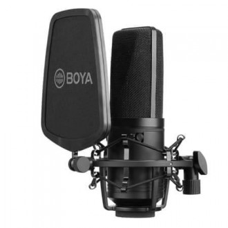Микрофон Boya BY-M1000 (BY-M1000) (196921)
Boya BY-M1000 с прочным цельнометалли. . фото 2