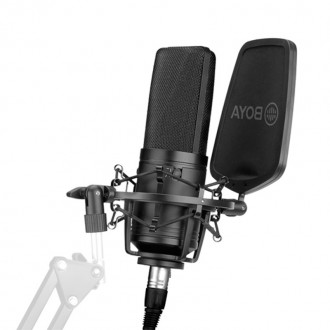 Микрофон Boya BY-M1000 (BY-M1000) (196921)
Boya BY-M1000 с прочным цельнометалли. . фото 5