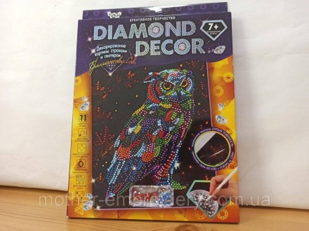"Diamond Decor" – серія наборів креативного творчості, виконана в техніці декору. . фото 3