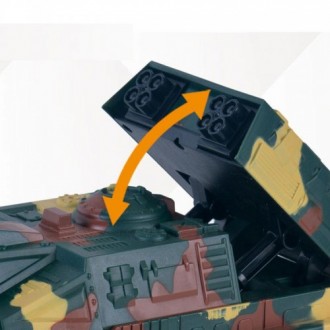 Танк на радіокеруванні Відмінно деталізована та реалістична модель бойового танк. . фото 3
