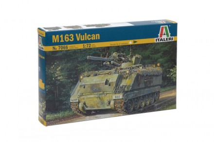 Збірна модель бронетранспортер M163 VULCAN 1:72 Завдяки своїй низькій вартості т. . фото 2