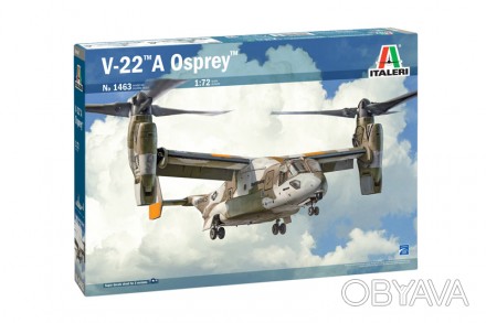 Сборная модель конвертоплана V-22A Osprey 1:72 Инновационный проект Bell Boeing . . фото 1