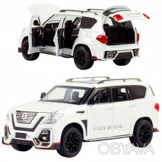 Іграшкова моделька Nissan Patrol 1:32 Автопром Машина металева "АВТОПРОМ". Виріб. . фото 1