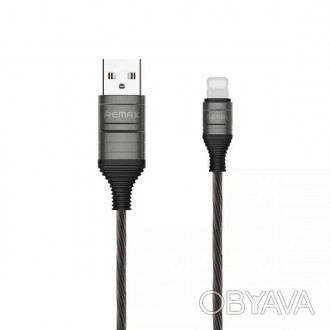 Кабель Usb Remax Lightning RC-130i-black 1 м черный Кабель Usb Remax Lightning R. . фото 1