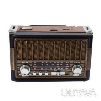 Радіоприймач Golon RX-6061BT
Компактне портативне радіо Golon RX-6061BT. Це анал. . фото 1