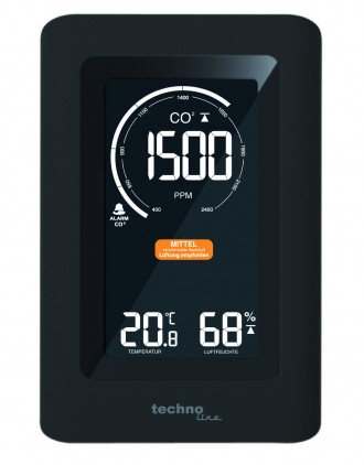 Измеритель качества воздуха для дома Technoline WL1030 Black (WL1030)
 
Датчик к. . фото 10