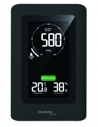 Измеритель качества воздуха для дома Technoline WL1030 Black (WL1030)
 
Датчик к. . фото 9