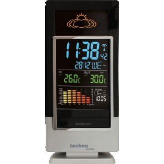 Метеостанция домашняя Technoline WS6502 Black/Silver (WS6502). Кременчуг. фото 1 Метеостанция домашняя Technoline WS6502 Black/Silver (WS6502). Кременчуг. фото 1