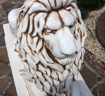 Большая садовая скульптура льва – презентабельный декор Вашего сада. Лев – симво. . фото 7