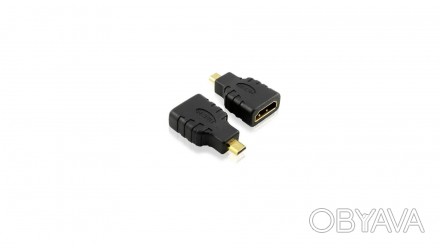 Переходник адаптер HDMI (F) на micro HDMI (M) выполнен с использованием высокока. . фото 1