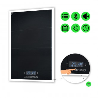 LED-дзеркало 70x60см, зі Smart-блоком, модель Simphony (Simphonyg16). Дніпро. фото 1 LED-дзеркало 70x60см, зі Smart-блоком, модель Simphony (Simphonyg16). Дніпро. фото 1