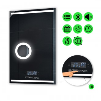 LED-дзеркало 70x60см, зі Smart-блоком, лінзою з підсвіткою та підігрівом, модель Adelita (Adelitag19). Дніпро. фото 1 LED-дзеркало 70x60см, зі Smart-блоком, лінзою з підсвіткою та підігрівом, модель Adelita (Adelitag19). Дніпро. фото 1