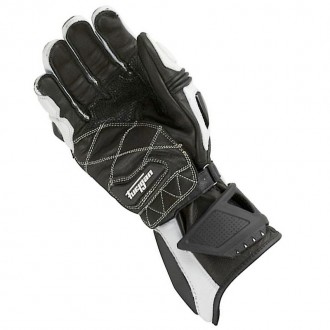 Мотоперчатки кожаные Furygan AFS18, черно-белые, размер XL
	Гоночные мотоперчатк. . фото 3