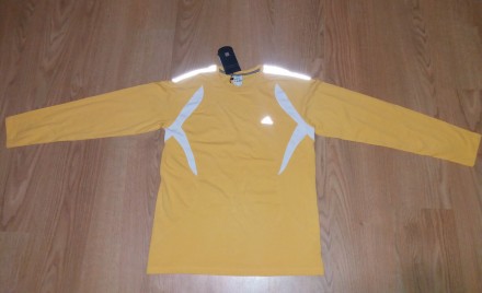 Чоловічий спортивний реглан Adidas 
Розмір: 50 (XL)
Колір: жовтий
Матеріал: 100 . . фото 4