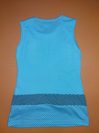 Платье для девочки
Размер: 116 см.(5-6 лет)
Материал: 100% хлопок
Цвета: голубой. . фото 4