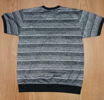 Чоловіча футболка Adidas
Колір: сірий в смужку
Матеріал: 65% бавовна, 35% поліес. . фото 3