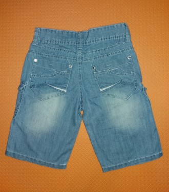 Шорты джинсовые для девочки на 3 года (рост 98 см.)
Материал: 100% cotton
Замеры. . фото 3