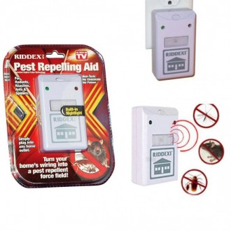 Відлякувач тарганів, гризунів комах (RIDDEX Pest Repelling Aid). Київ. фото 1 Відлякувач тарганів, гризунів комах (RIDDEX Pest Repelling Aid). Київ. фото 1