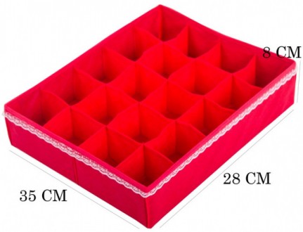 Органайзер для белья на 20 ячеек Кармен
Органайзеры, для белья это очень удобно . . фото 3
