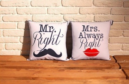 Подушка Mrs. Always Right 40х40см - будет оригинальным и классным подарком на лю. . фото 3