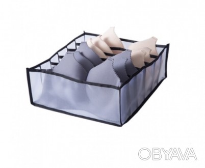 Органайзер для белья на 6 секций (черный)
Компактный и удобный в использовании о. . фото 1