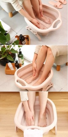 Силіконова ванночка для ніг, педикюру, SPA дуже потрібна річ для кожної жінки. Н. . фото 5