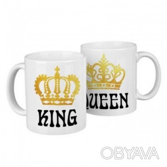 Парні чашки King&Quee
З цими чашками Ваше чаювання буде ще романтичнішим.
Характ. . фото 1