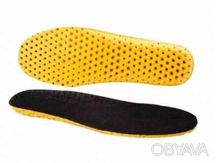 Амортизационные стельки для обуви в виде пчелиных сот дают достаточную упругость. . фото 1