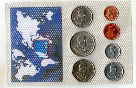 Маврітанія / Мавритания набір монет 1 цент-1 рупія. . фото 3