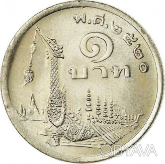 Таиланд › Король Рама IX › Таиланд 1 бат, 2520 (1977)  №1250