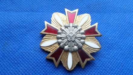 Знак за усердную службу в Пожарной Охране Японии №685. . фото 2